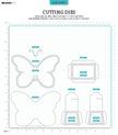 SL Cutting Die Butterfly Box Essentials 282x147x1mm 13 PC nr.499