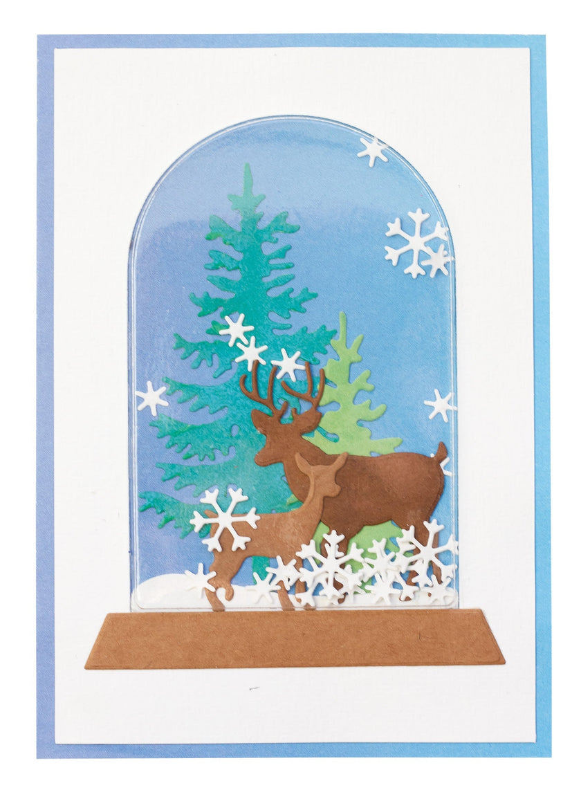 SL Cutting Dies Dome Scenery Essentials 106x146x1mm 9 PC nr.557