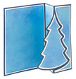 SL Cutting Die Tree Card Essentials 148x210x1mm 14 PC nr.563