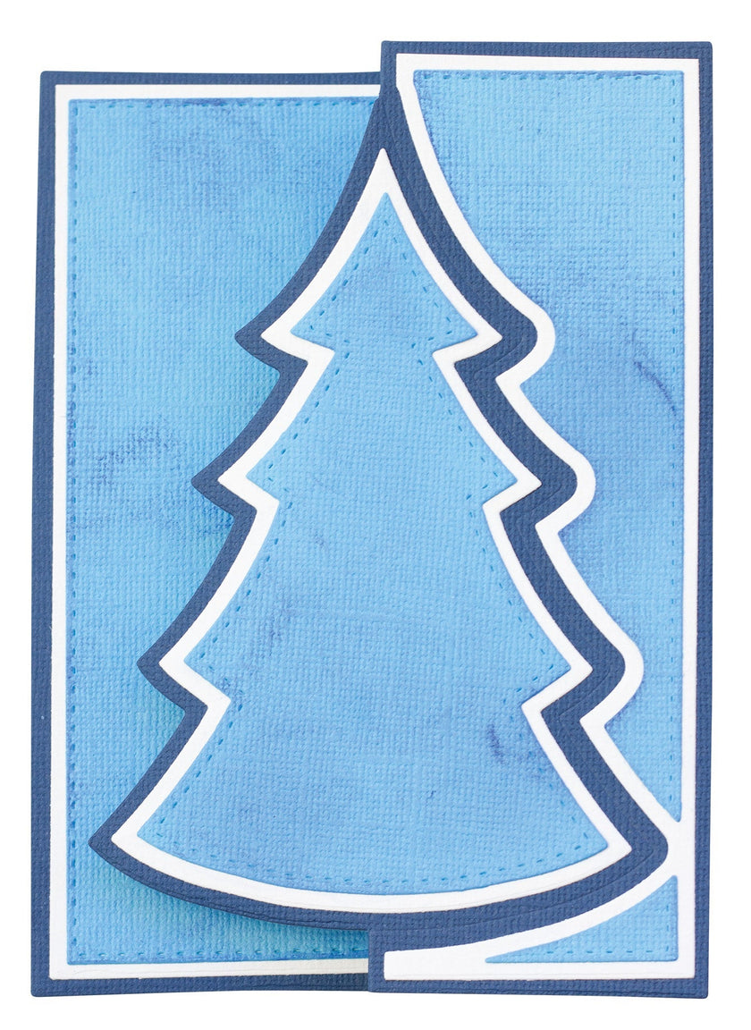SL Cutting Die Tree Card Essentials 148x210x1mm 14 PC nr.563