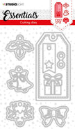 SL Cutting Die Christmas Label Essentials 105x148mm nr.63