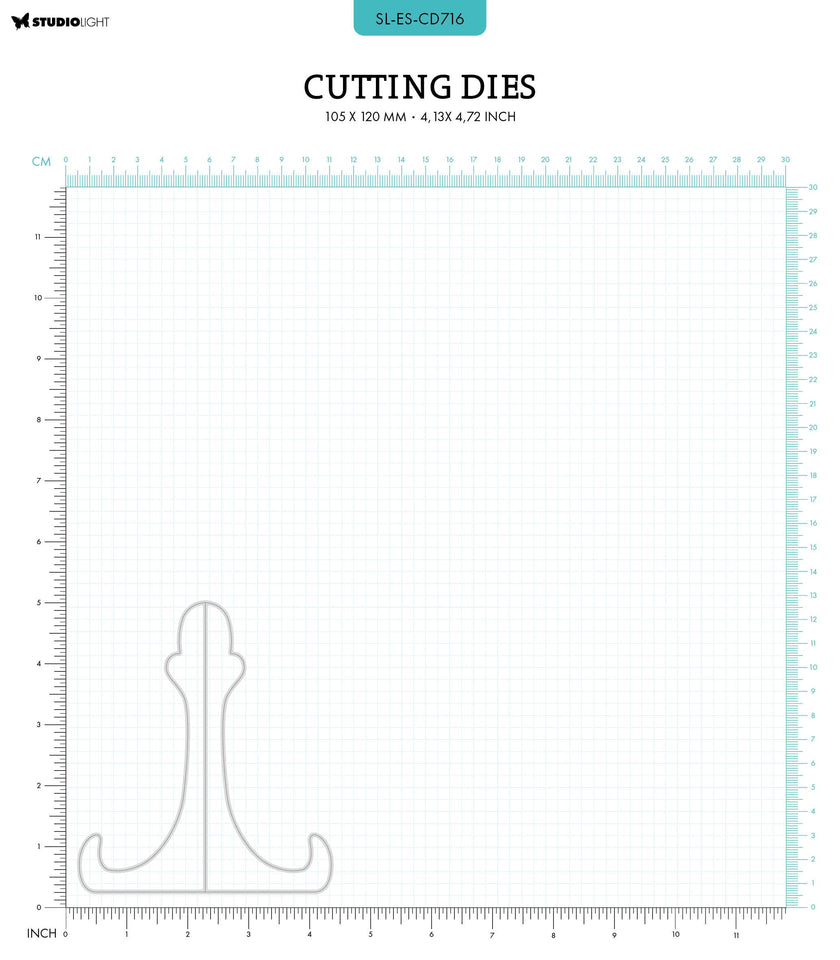 SL Cutting Dies Card Stand Essentials 105x120x1mm 1 PC nr.716