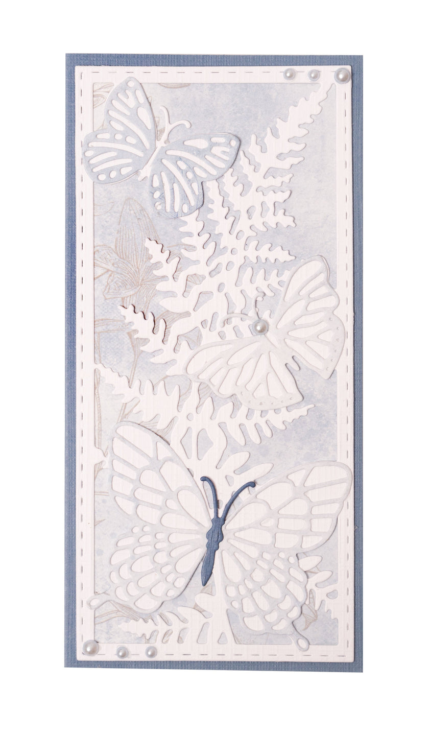 SL Cutting Dies Butterfly Frame Essentials 103x146x1mm 6 PC nr.737