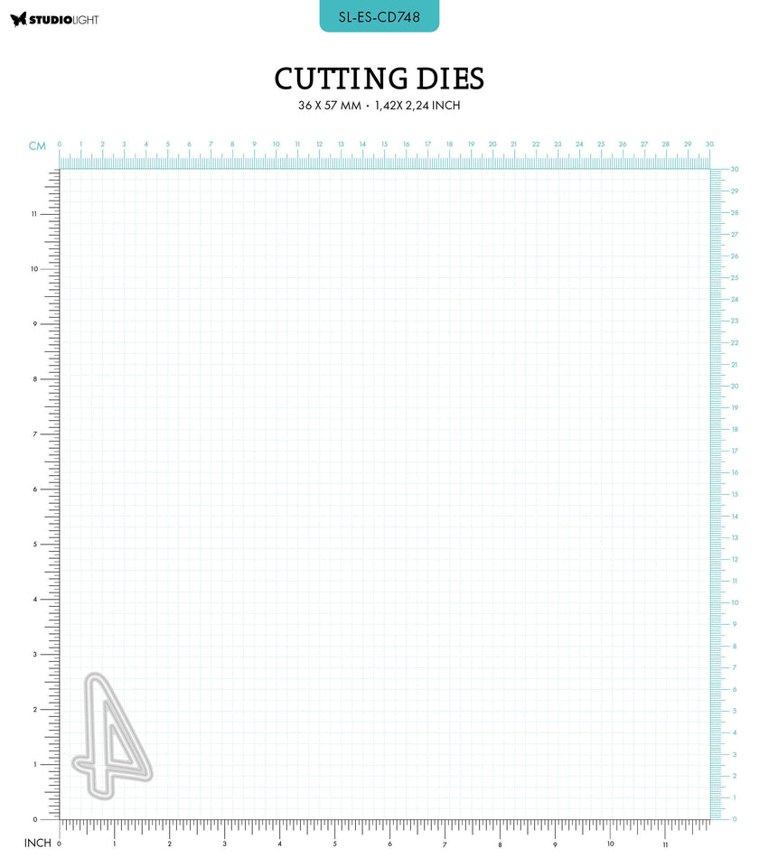SL Cutting Dies NR. 4 Essentials 36x57x1mm 2 PC nr.748
