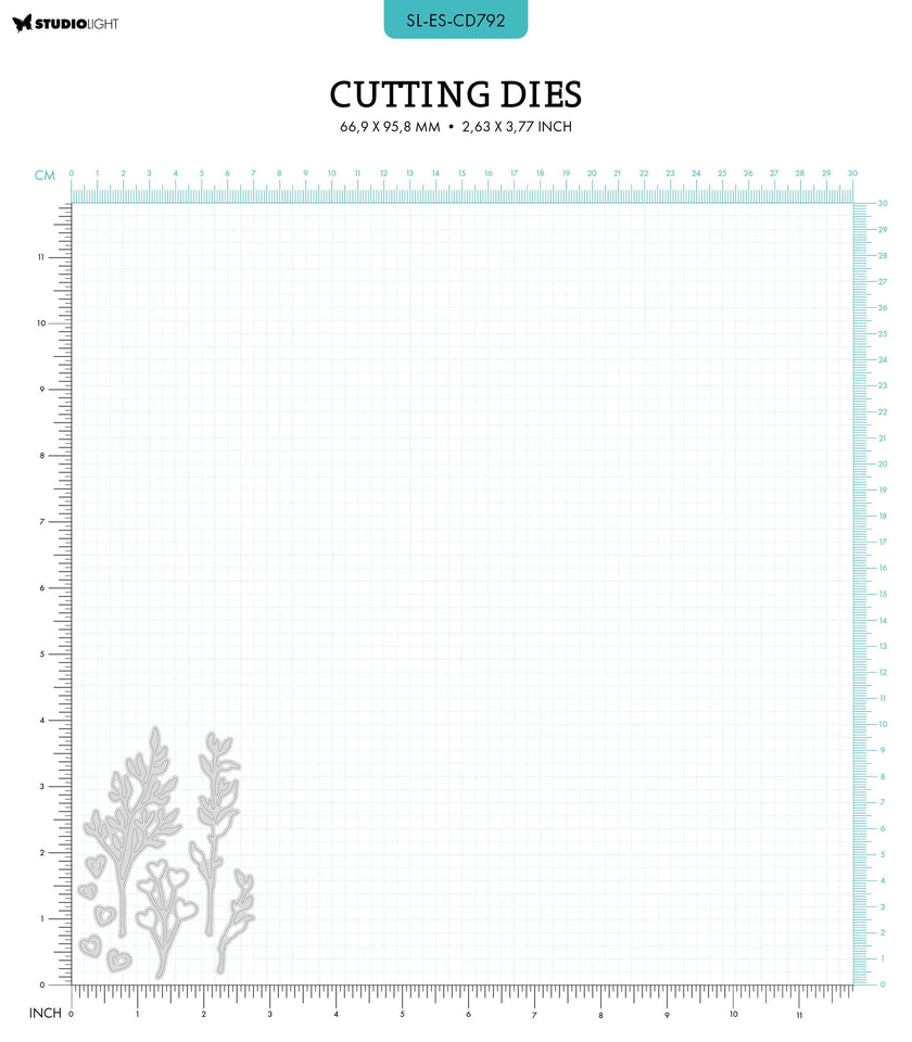 SL Cutting Die Branches Essentials 9 PC