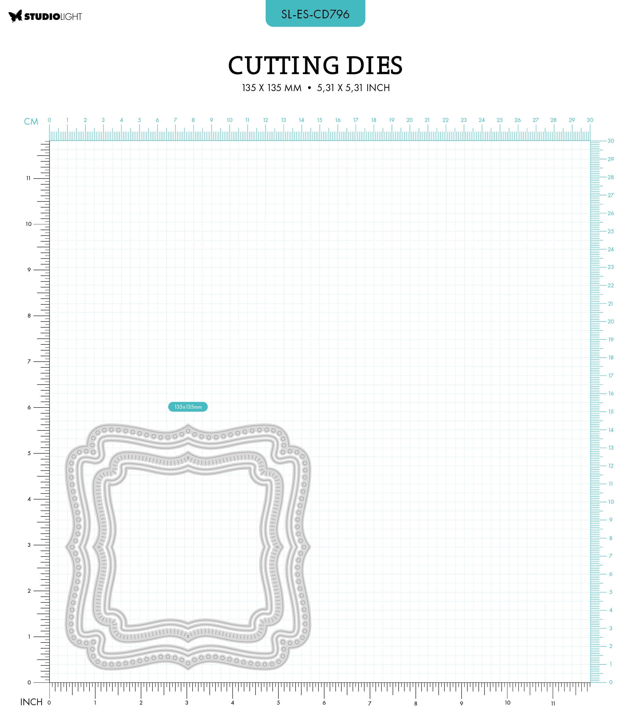 SL Cutting Dies Classic Accolade Essentials 6 PC