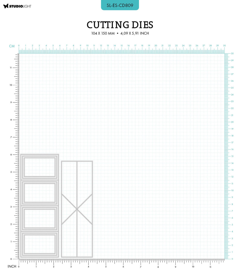 SL Cutting Dies Pop-Up Cards Essentials 10 PC