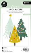 SL Cutting Dies Christmas Trees Essentials 8 PC