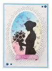 SL Clear Stamp Flower Lady Essentials 3 PC