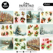 SL Collage Paper Pad Vintage Christmas Essentials 24 Sheets