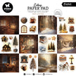 SL Collage Paper Pad Hot Cocoa Essentials 203x203x5mm 24 Sheets