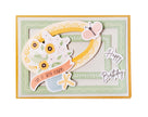 SL Die-Cut Block Floral Pastel Frames Essentials 105x148x3mm 24 SH nr.65