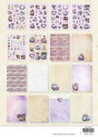 SL Die-Cut Paper Pad Lavender Season Essentials 32 SH