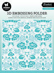 SL Embossing Folder Flower Pattern Essentials 150x150x4mm 1 PC nr.17