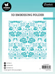 SL Embossing Folder Flower Pattern Essentials 150x150x4mm 1 PC nr.17