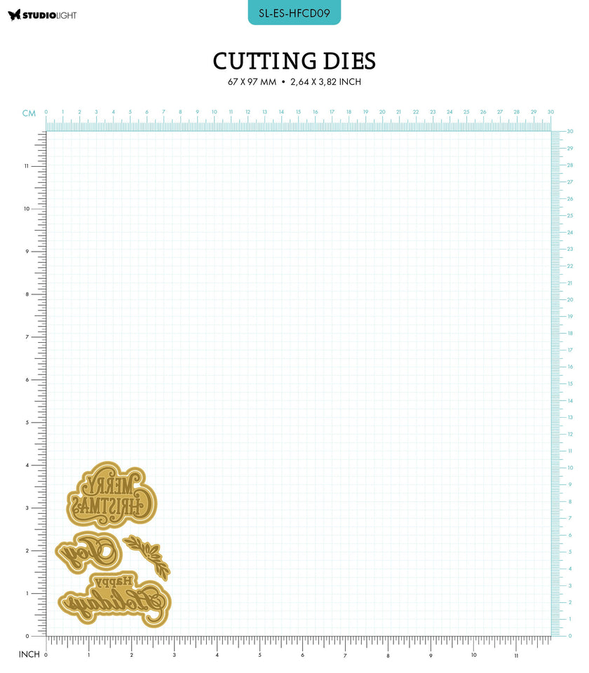 SL Hot Foil Dies Sentiments Essentials 7 PC