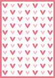 SL Mask Heart Pattern Essentials 150x210x1mm 1 PC nr.175
