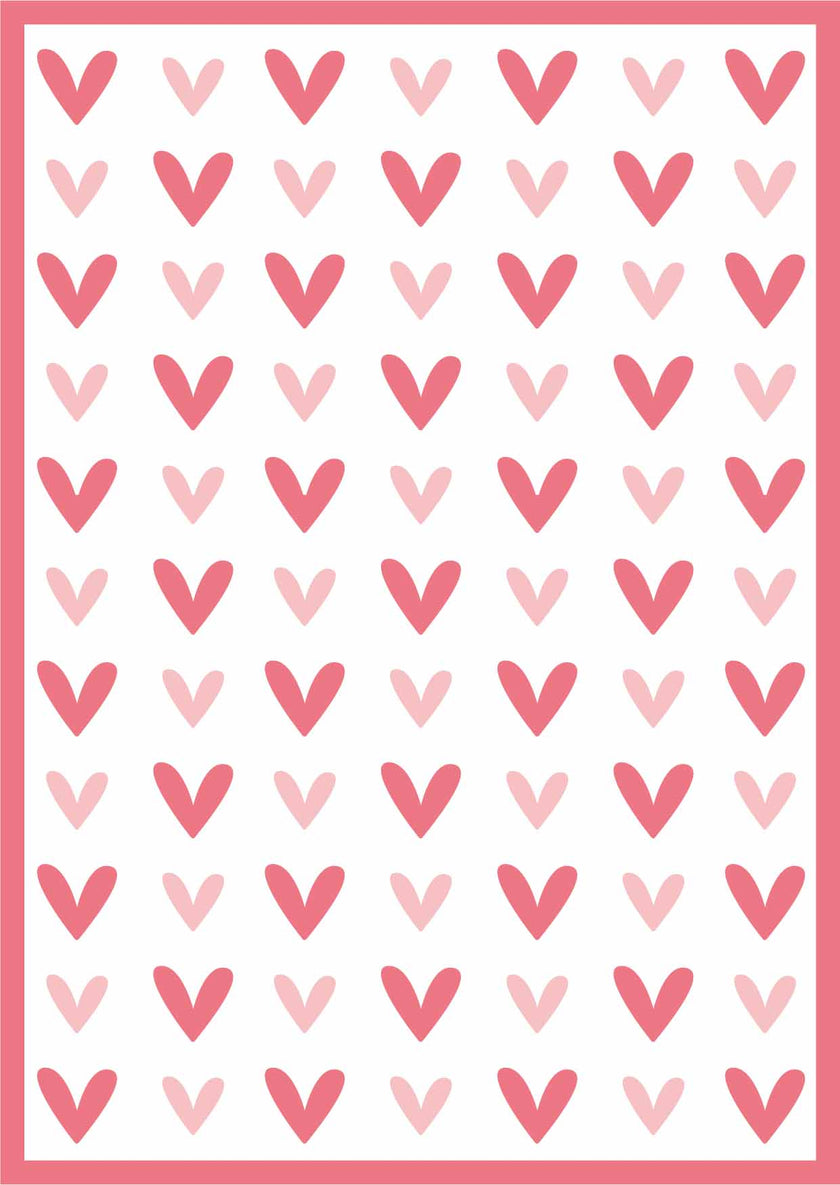 SL Mask Heart Pattern Essentials 150x210x1mm 1 PC nr.175