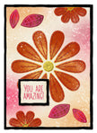 SL Mask Embroidery - Large Daisy Essentials 1 PC