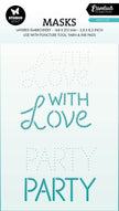 SL Mask Embroidery - With Love Essentials 1 PC