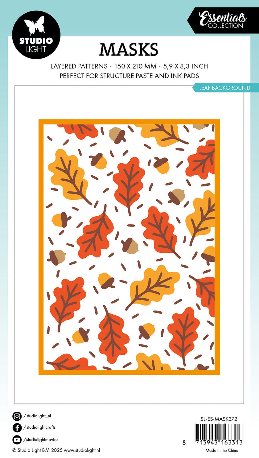 SL Mask Leaf Background Essentials 1 Piece
