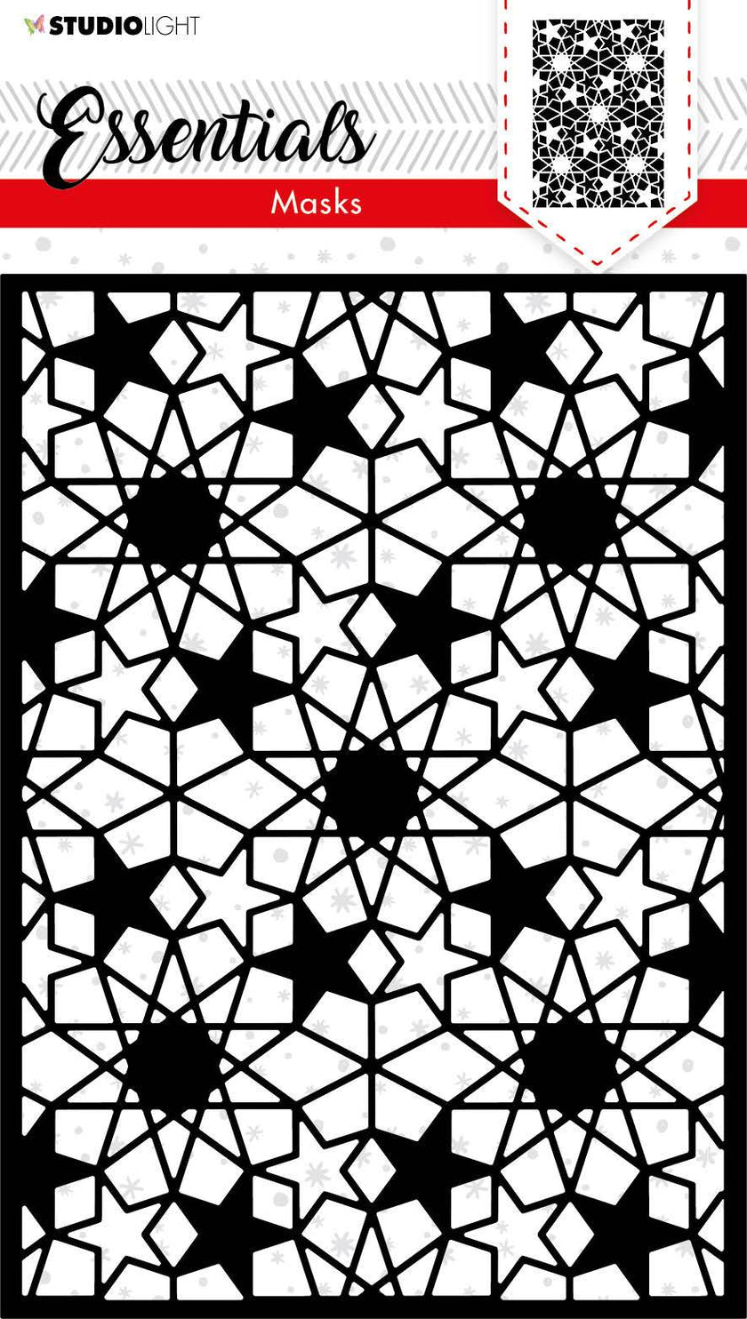 SL Mask Christmas Star Background Essentials 148x210mm nr.39