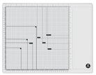 SL Magnetic Glass Mat 4 Magnets Included Essentials 450x350x10mm 1 PC nr.01