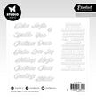 SL Paper Elements Silver Sentiments Trendy Essentials 40 Pieces