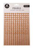 SL Self-Adhesive Pearls Copper Hearts Essentials 140x230x4mm 240 PC nr.05