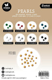 SL Self-Adhesive Pearls Gold Pearls Essentials105x160x4mm 336 PC nr.25