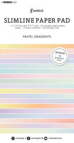 SL Paper Pad Double Sided Gradient Pastel Slimline Essentials 115x220x5mm 36 sh nr.30