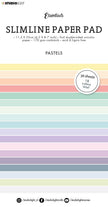 SL Paper Pad Double Sided Unicolor Pastels Slimline Essentials 115x220x5mm 36 sh nr.32