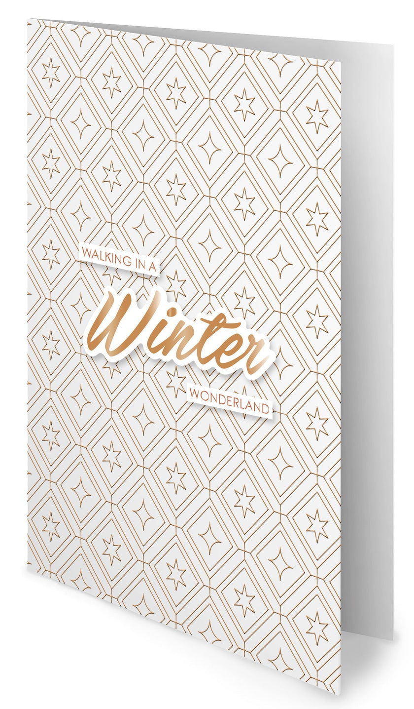 SL Foiled Cards Bronze Patterns Essentials 24 Sheets