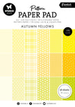 SL Pattern Paper Pad Autumn Yellows Essentials 36 SH