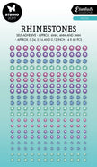 SL Self-Adhesive Rhinestones Pastel Essentials 105x180x4mm 240 PC nr.04
