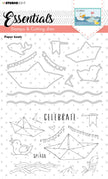 SL Stamp & Cutting Die Paper Boats Essentials 148x210x3mm 1 PC nr.24