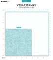 SL Clear Stamp Rozes Background Essentials 140x140x3mm 1 PC nr.322