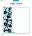 SL Clear Stamp Typewriter Keys Essentials 68x204x3mm 1 PC nr.551