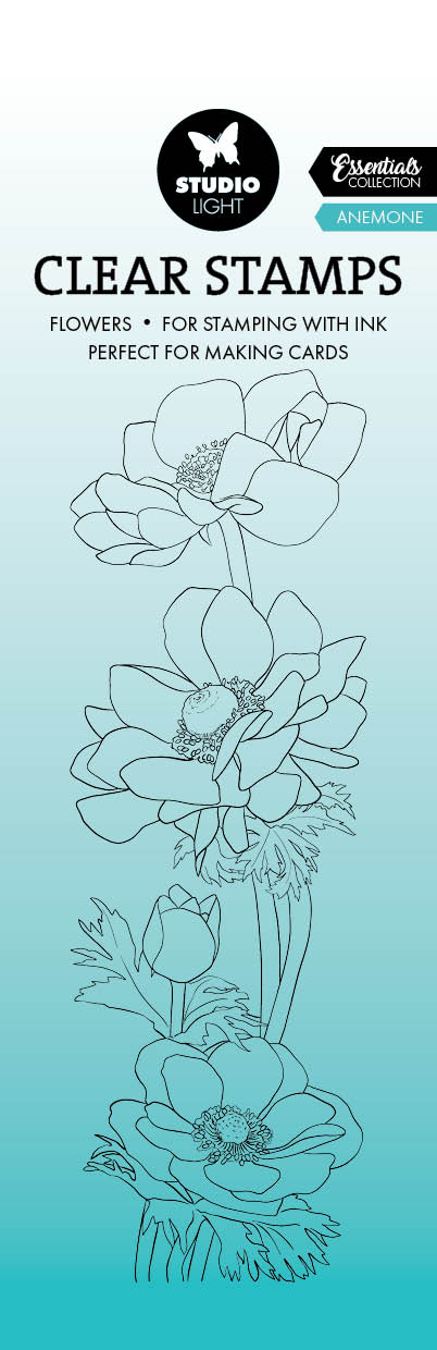 SL Clear Stamp Anemone Essentials 46,2x142x3mm 1 PC nr.588