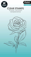 SL Clear Stamp Single Rose Essentials 1 PC