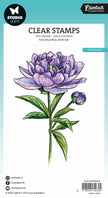 SL Clear Stamp Open Peony Essentials 1 PC