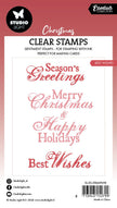 SL Clear Stamp Best Wishes Essentials 5 PC