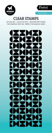 SL Clear Stamp Retro Pattern Essentials 1 PC