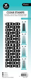 SL Clear Stamp Retro Pattern Essentials 1 PC