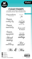 SL Clear Stamps Wedding Day Essentials 18 PC