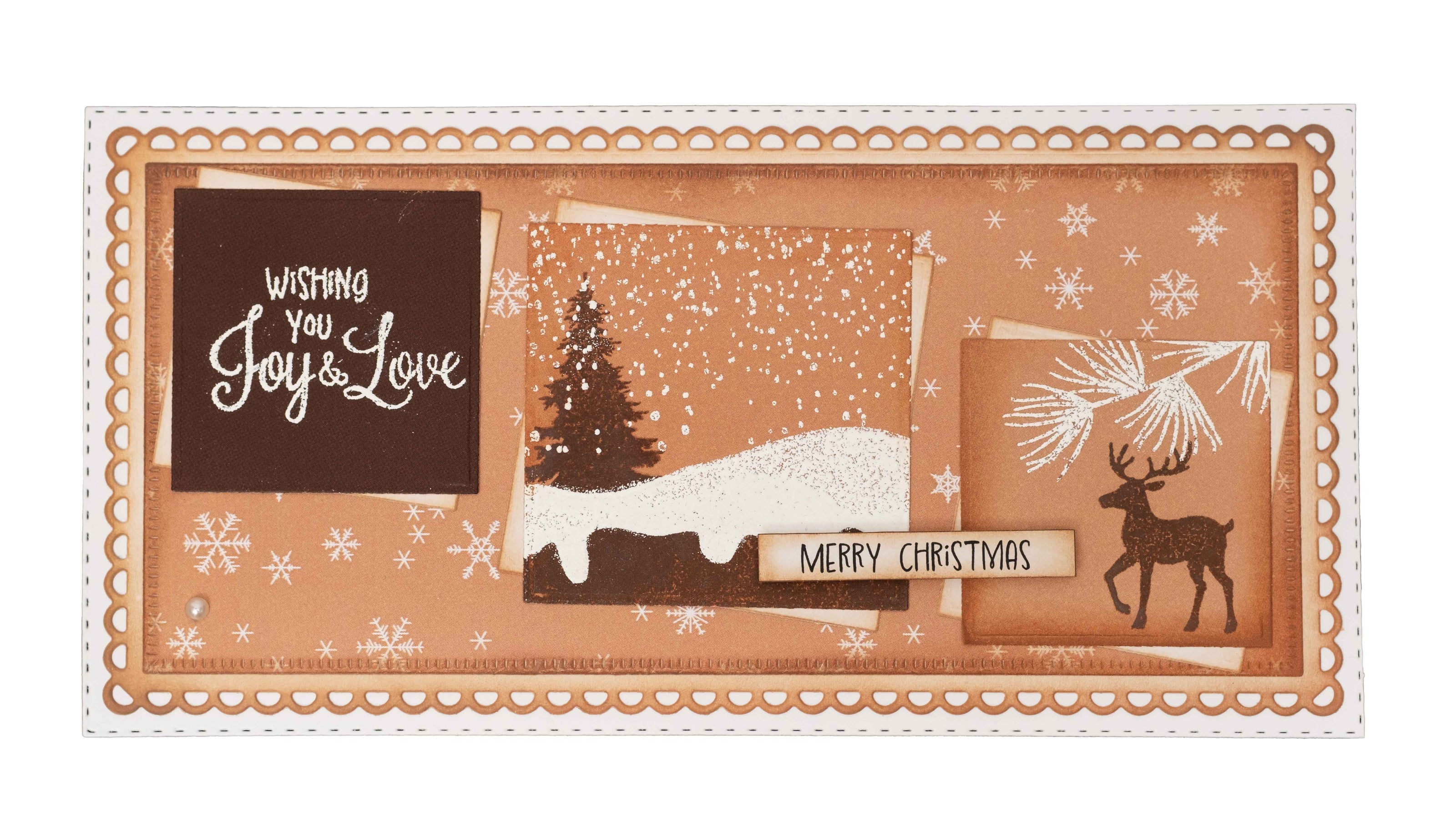 SL Clear Stamp Santa & Reindeer Essentials 1 Piece