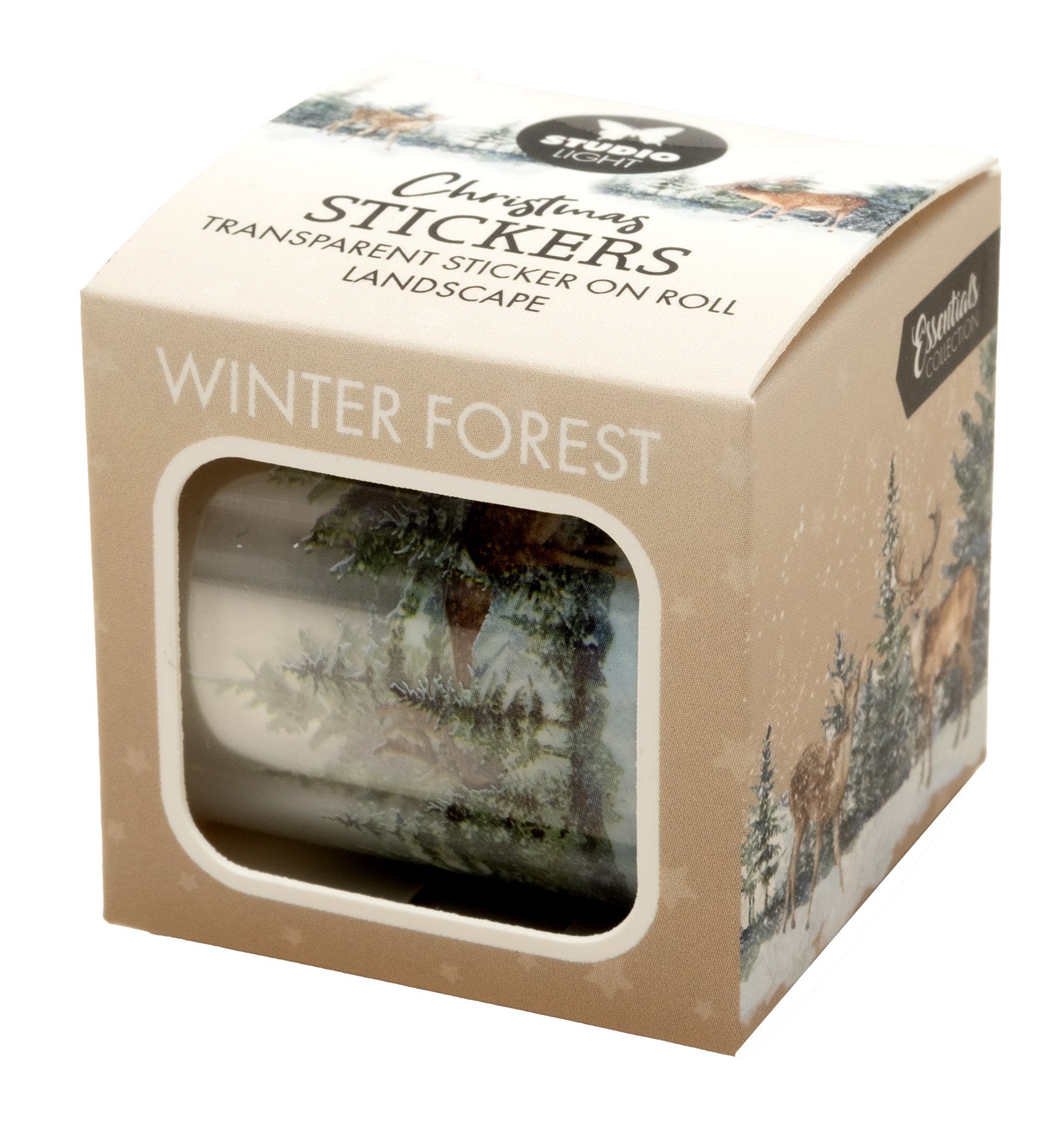 SL Clear Stickers Winter Wonderland On A Roll Essentials 5 Meter