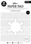 SL Vellum Paper Pad  Snowflakes Essentials 16  Sheets