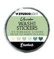 SL Washi Die-Cut Stickers Greens Essentials 1 PC