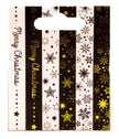 SL Washi Tape Black/White - Gold Essentials 6 PC
